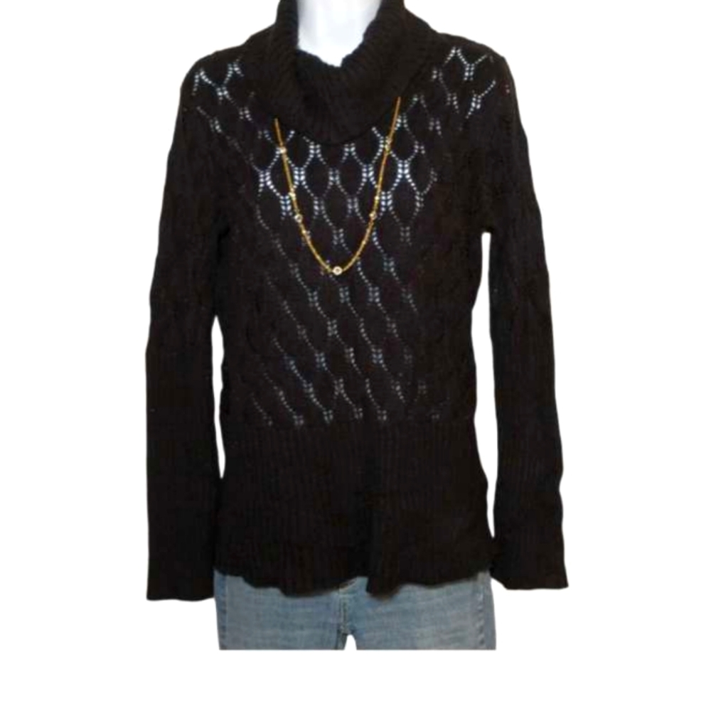 NINE & CO. sweater sz M black